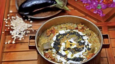 طرز تهیه آش بادمجان مرحله به مرحله؛ خوشمزه و مخصوص