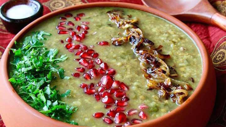 مراحل تهیه آش شه له مین کردستان مراحل تهیه آش شه له مین کردستان