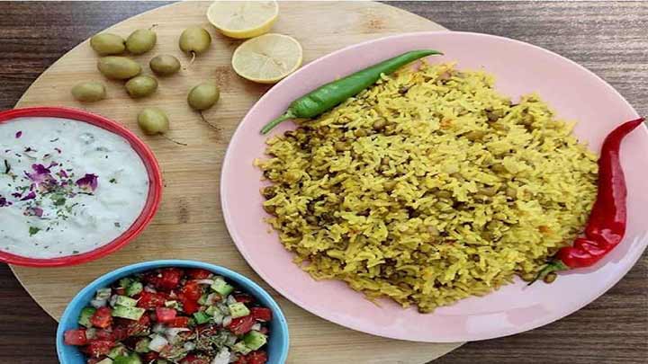 مراحل تهیه دمی ماش با گوشت