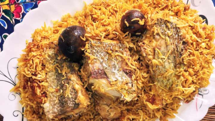 دستور پخت هواری پلو جنوبی