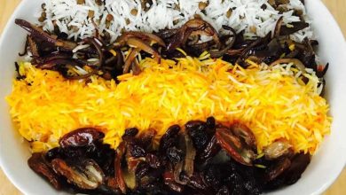 طرز تهیه خرما پلو با مرغ زعفرانی؛ مقوی و خوشمزه