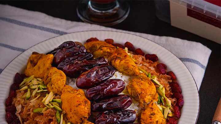 دستور پخت خرما پلو دستور پخت خرما پلو