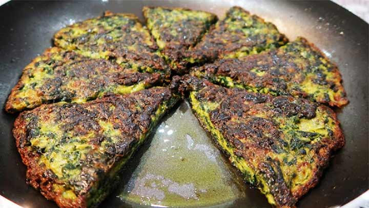 مراحل تهیه کوکو اردبیلی مراحل تهیه کوکو اردبیلی