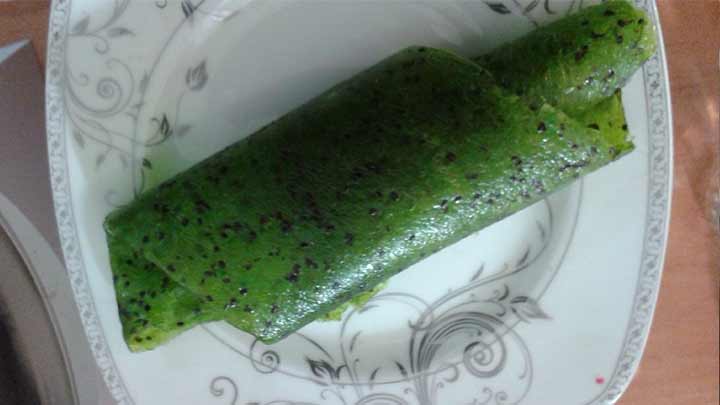 مراحل تهیه لواشک کیوی در خانه