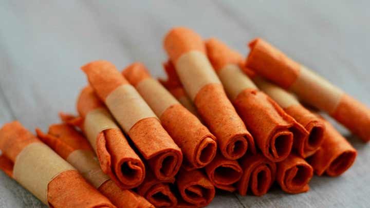 مراحل تهیه لواشک نارنگی مراحل تهیه لواشک نارنگی