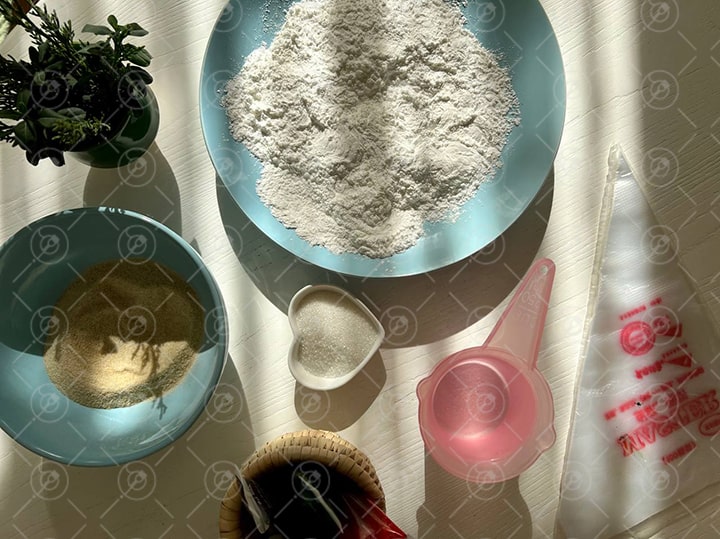 مواد لازم جهت تهیه مارشمالو یلدایی