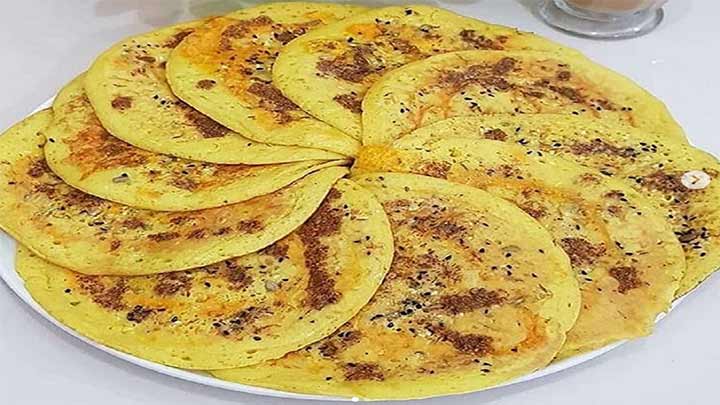 نان شلشلو خوشمزه و سنتی به روش جنوبی