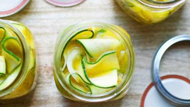 طرز تهیه ترشی کدو سبز به روش خانگی؛ ساده و خوشمزه