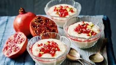 طرز تهیه پودینگ انار؛ دسری متفاوت برای شب یلدا