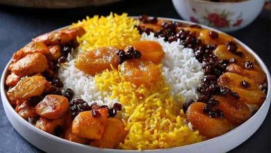 طرز تهیه رشته پلو با قیسی به روش مجلسی؛ سنتی و خوشمزه