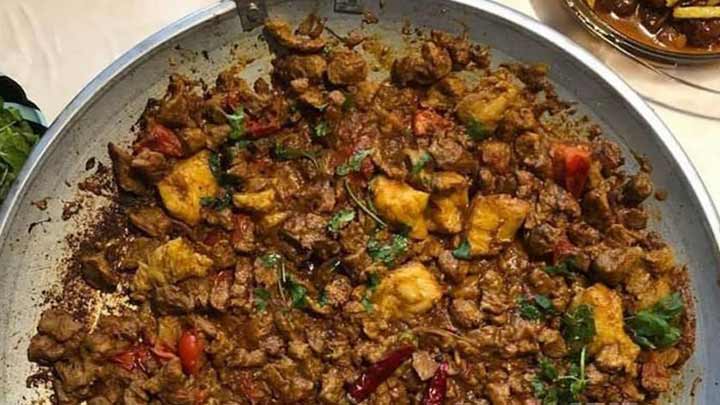 فوت کوزه‌گری در پخت ساج‌ کباب