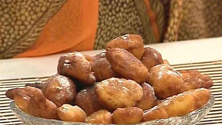 مراحل تهیه شیرینی مالکوکی