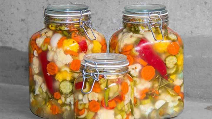 مراحل تهیه شور خانگی