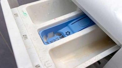 تمیز کردن جاپودری ماشین لباسشویی با 3 ترفند ساده
