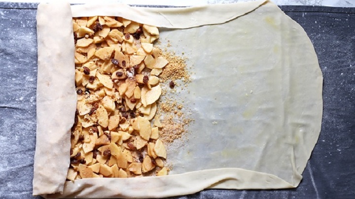 طرز تهیه اشترودل با خمیر یوفکا