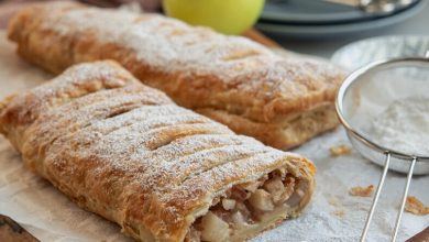 طرز تهیه اشترودل سیب خوشمزه؛ شیرینی اصیل اتریشی