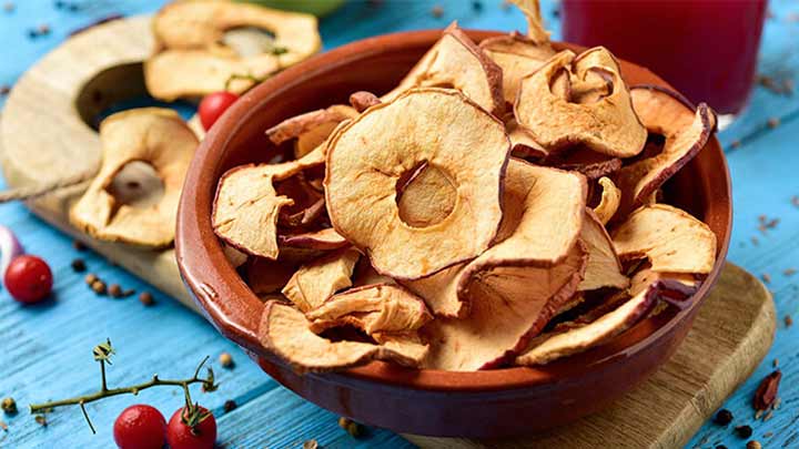 سیب خشک برای تقویت سیستم ایمنی بدن سیب خشک برای تقویت سیستم ایمنی بدن