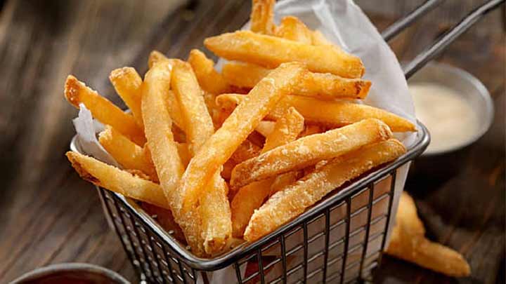 طرز تهیه سیب زمینی سرخ کرده طرز تهیه سیب زمینی سرخ کرده