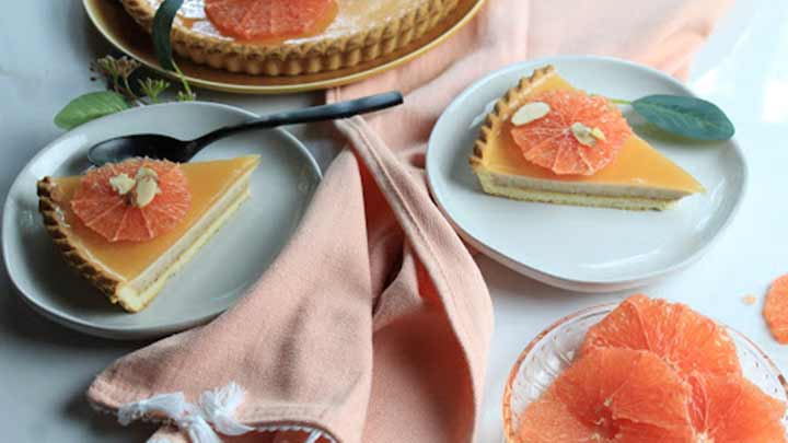 رسپی تارت گریپ فروت؛ مخصوص و مجلسی