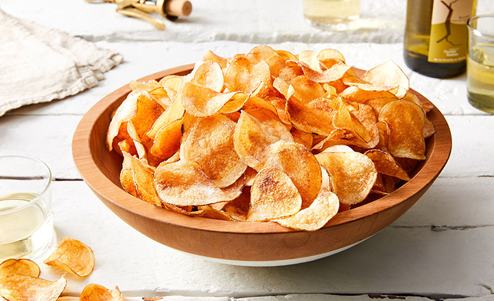 طرز تهیه چیپس سیب زمینی خانگی