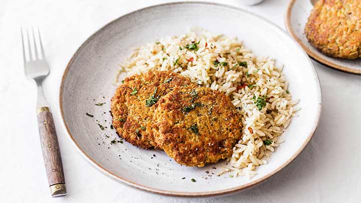 فوت کوزه‌گری در پخت کتلت عدس