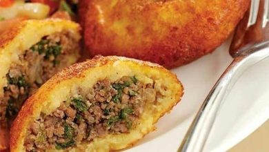 طرز تهیه کوکو سیب زمینی شکم پر؛ با گوشت چرخ کرده