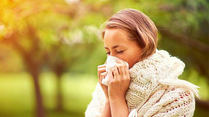 درمان آلرژی فصلی زمستان