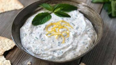 طرز تهیه سس ماست و نعنا خوشمزه؛ به روش رستورانی