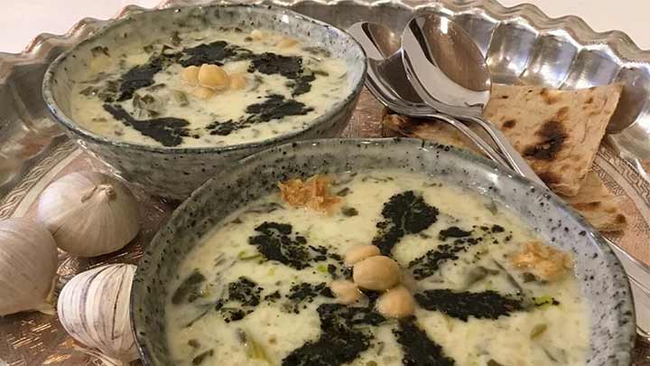 آش دوغ اردبیلی آش دوغ اردبیلی