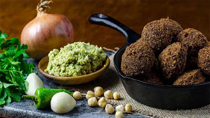 طرز تهیه فلافل اسفناج طرز تهیه فلافل اسفناج