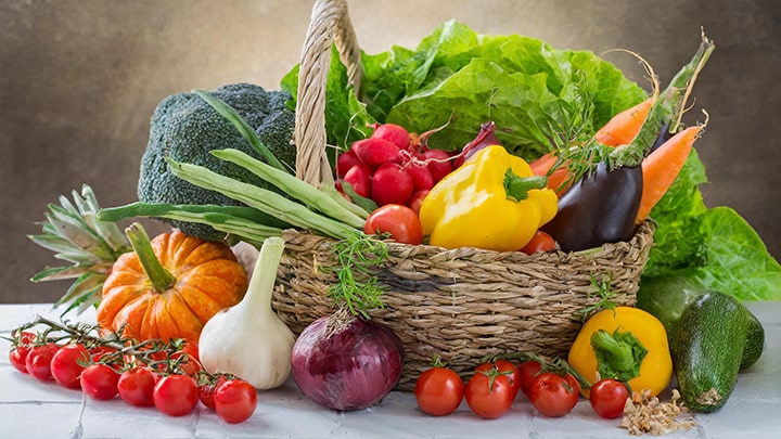 سبزیجات تازه برای حفظ سایز مغز