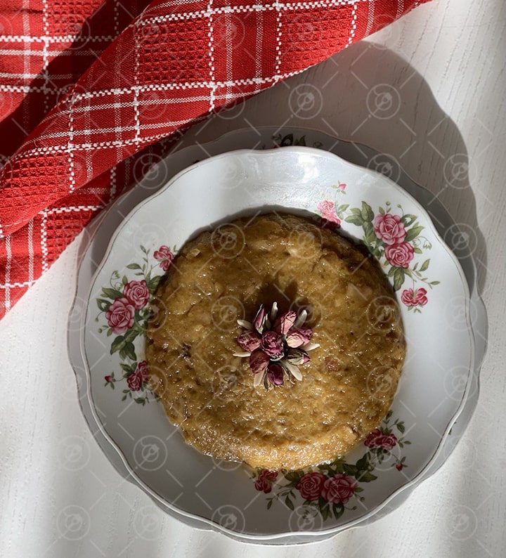 حلوا گردویی خوشمزه با برنج حلوا گردویی خوشمزه با برنج