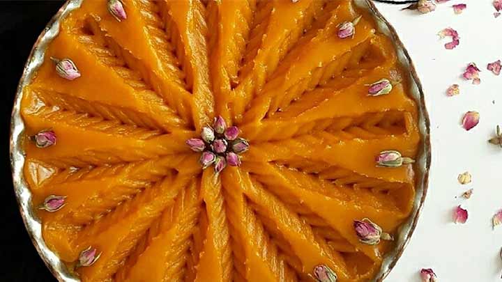 مراحل تهیه حلوای اوماج ارومیه مراحل تهیه حلوای اوماج ارومیه