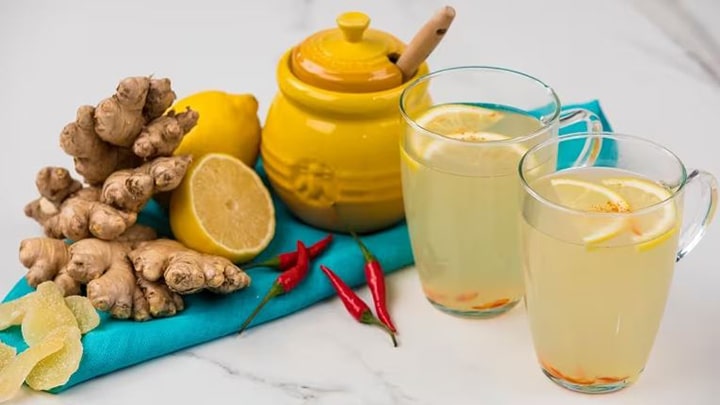 دمنوش زنجبیل برای سرماخوردگی