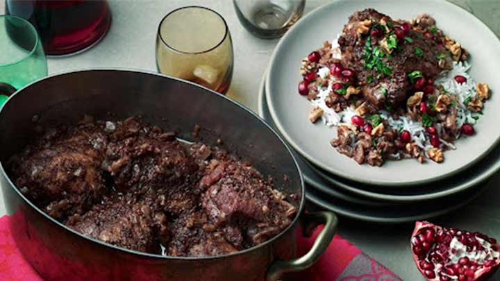 مراحل تهیه خورش موتنجن مراحل تهیه خورش موتنجن