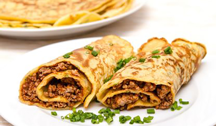 طرز تهیه پنکیک گوشت چرخ کرده 
