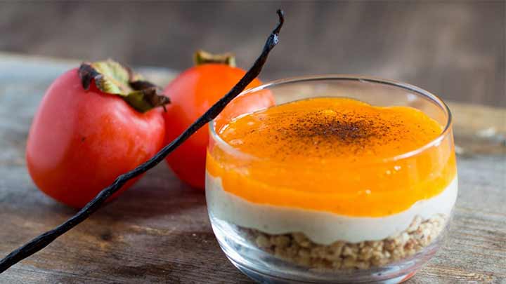 مراحل تهیه موس خرمالو با پودر ژلاتین مراحل تهیه موس خرمالو با پودر ژلاتین