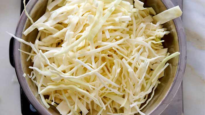 ترشی کلم سفید خوشمزه