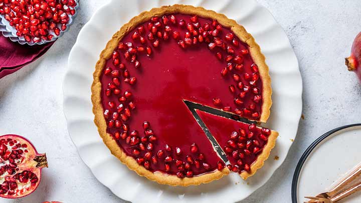 مراحل تهیه پای انار مراحل تهیه پای انار