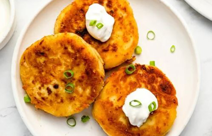  طرز تهیه پنکیک سیب‌زمینی