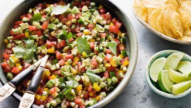 روش تهیه انواع سالاد سالسا