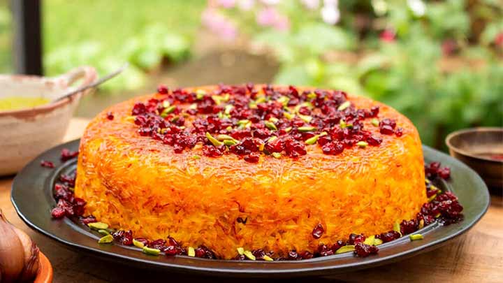 طرز تهیه ته چین مرغ مجلسی