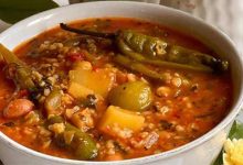 سوپ بلغور ارومیه (یارما شورباسی) خوشمزه؛ با گوشت و بدون گوشت