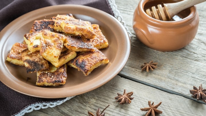 مراحل تهیه پنکیک اتریشی