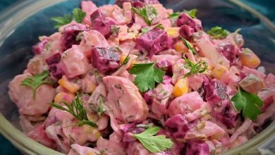 طرز تهیه سالاد لبو و سیب‌ زمینی؛ یک شام سبک و خوشمزه