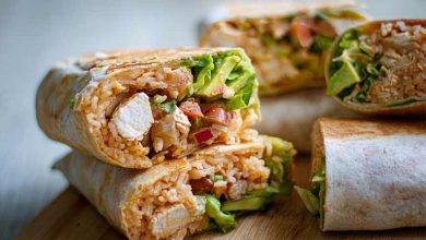 طرز تهیه بوریتو مرغ به روش مکزیکی؛ ساده و خوشمزه