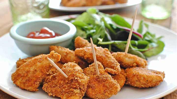 طرز تهیه ناگت مرغ طرز تهیه ناگت مرغ