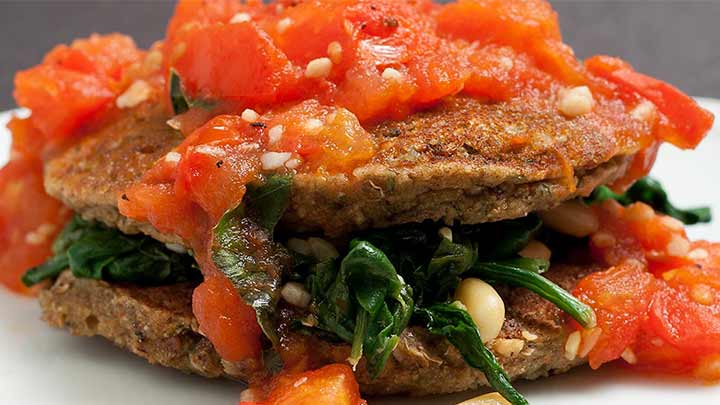 مراحل تهیه پنکیک بادمجان مراحل تهیه پنکیک بادمجان