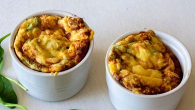 طرز تهیه سوفله بادمجان با گوشت چرخ کرده؛ ساده و خوشمزه