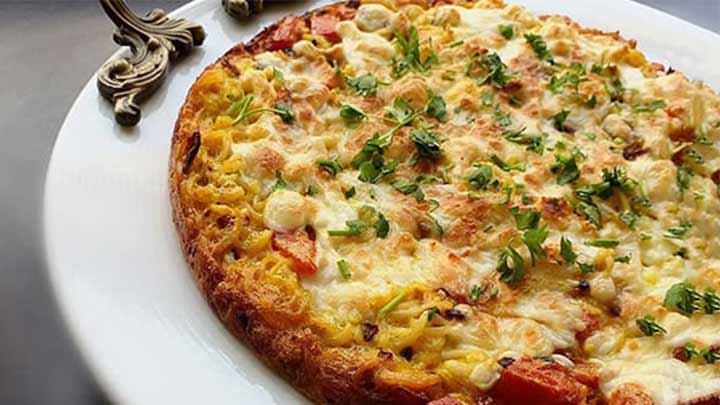 مراحل تهیه املت نودل مراحل تهیه املت نودل